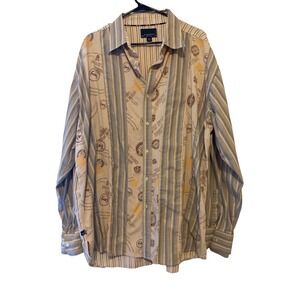 Vintage Phat Farm Men’s Western Style Button Down - XXL